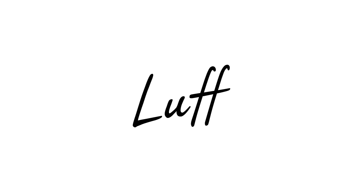 Luff Name LUFF(ルフ)公式オンラインストア | ルームウェアブランド